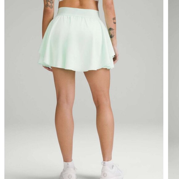 Lululemon Court Rival Skirt 4 Long Mint Moment - Picture 6 of 14